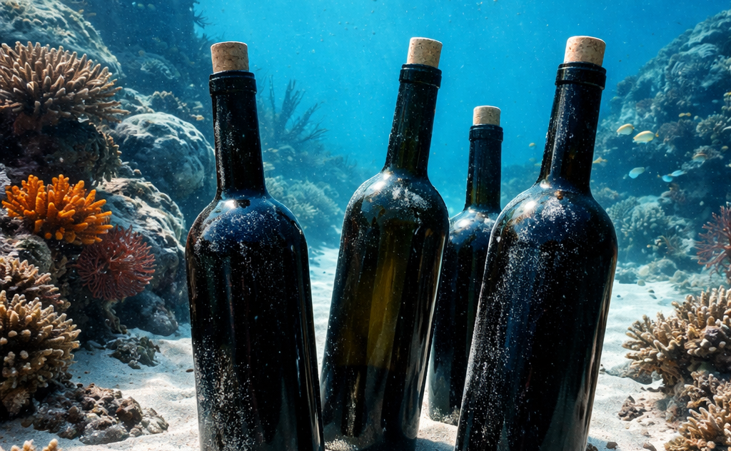 Sinus Underwater Wines, il progetto calabrese: il mare come cantina naturale