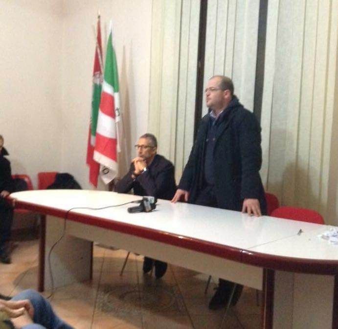 La prima uscita di Presta col centrosinistra