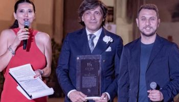 L’alta moda di Anton Giulio Grande a Monreale, consegnato allo stilista il prestigioso Italian Glam Awards