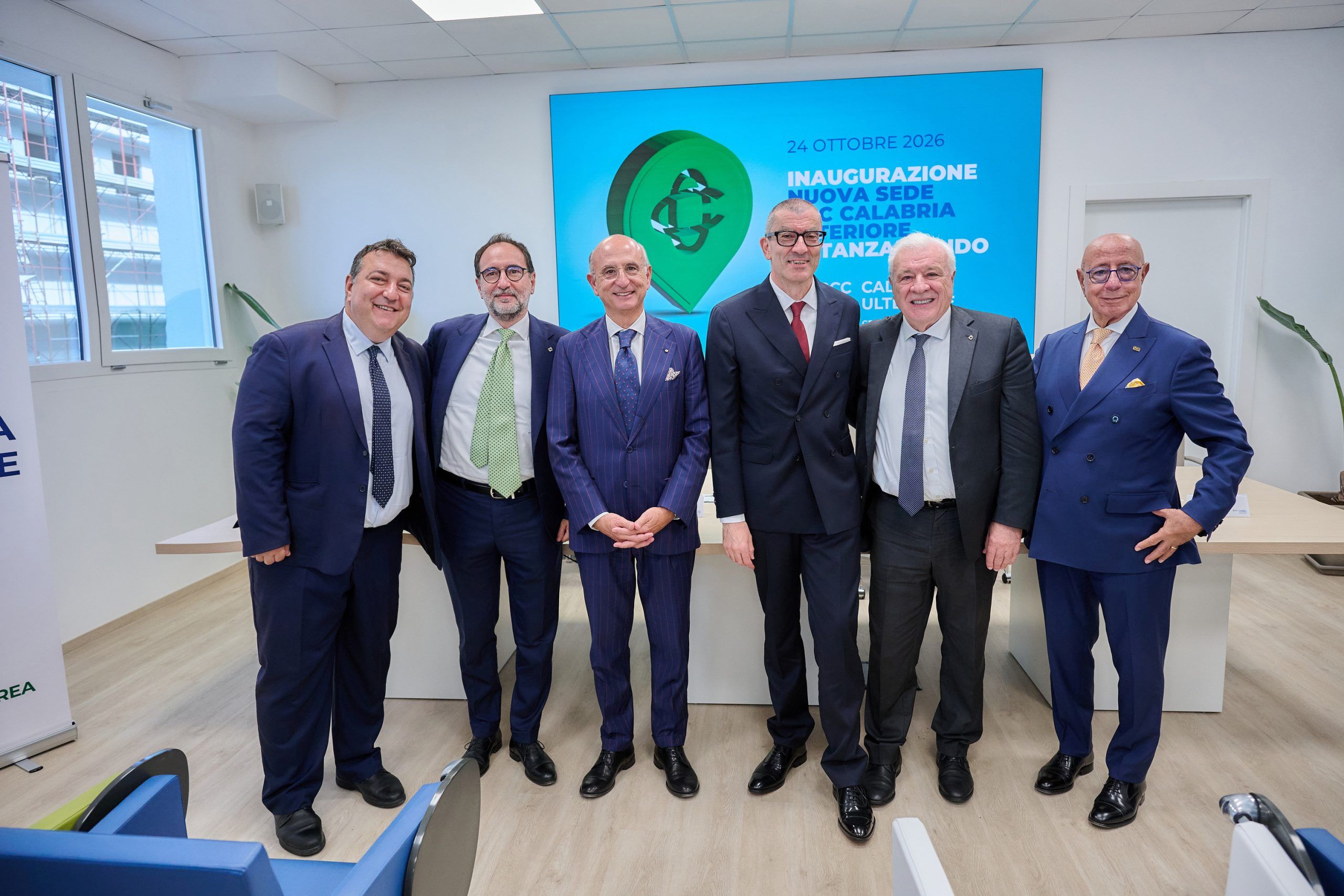 Bcc della Calabria Ulteriore, inaugurata la nuova sede di Catanzaro