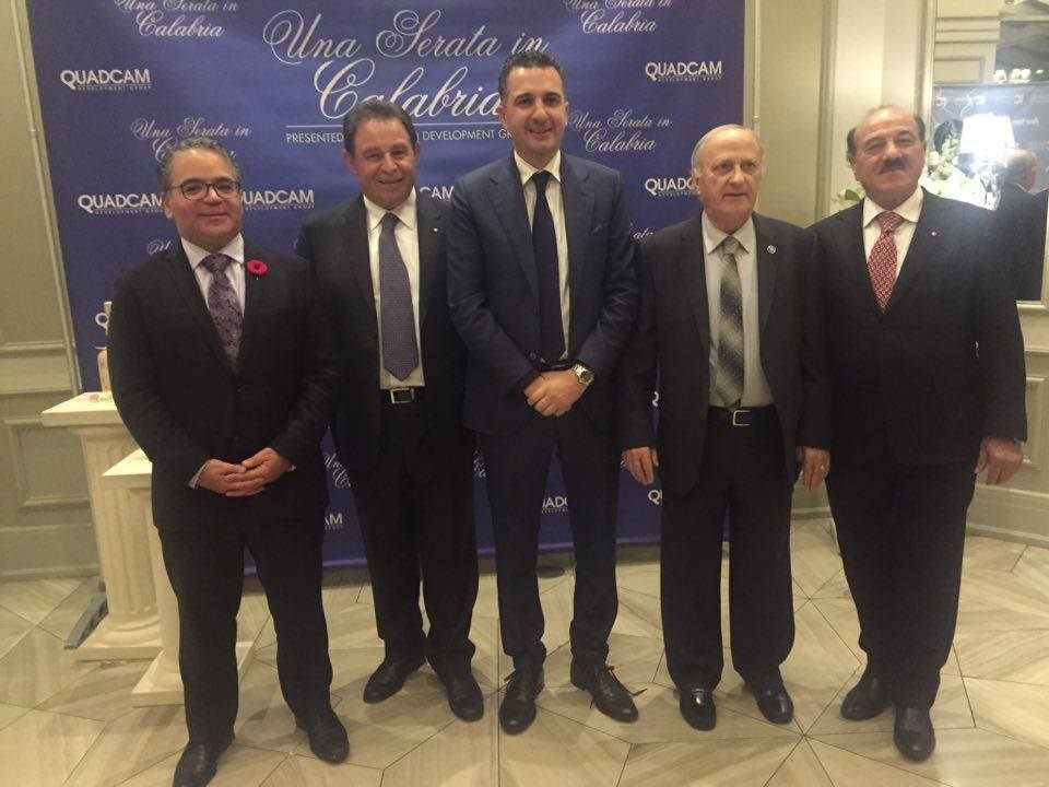 Calabresi nel mondo, prima visita ufficiale di Greco a Toronto