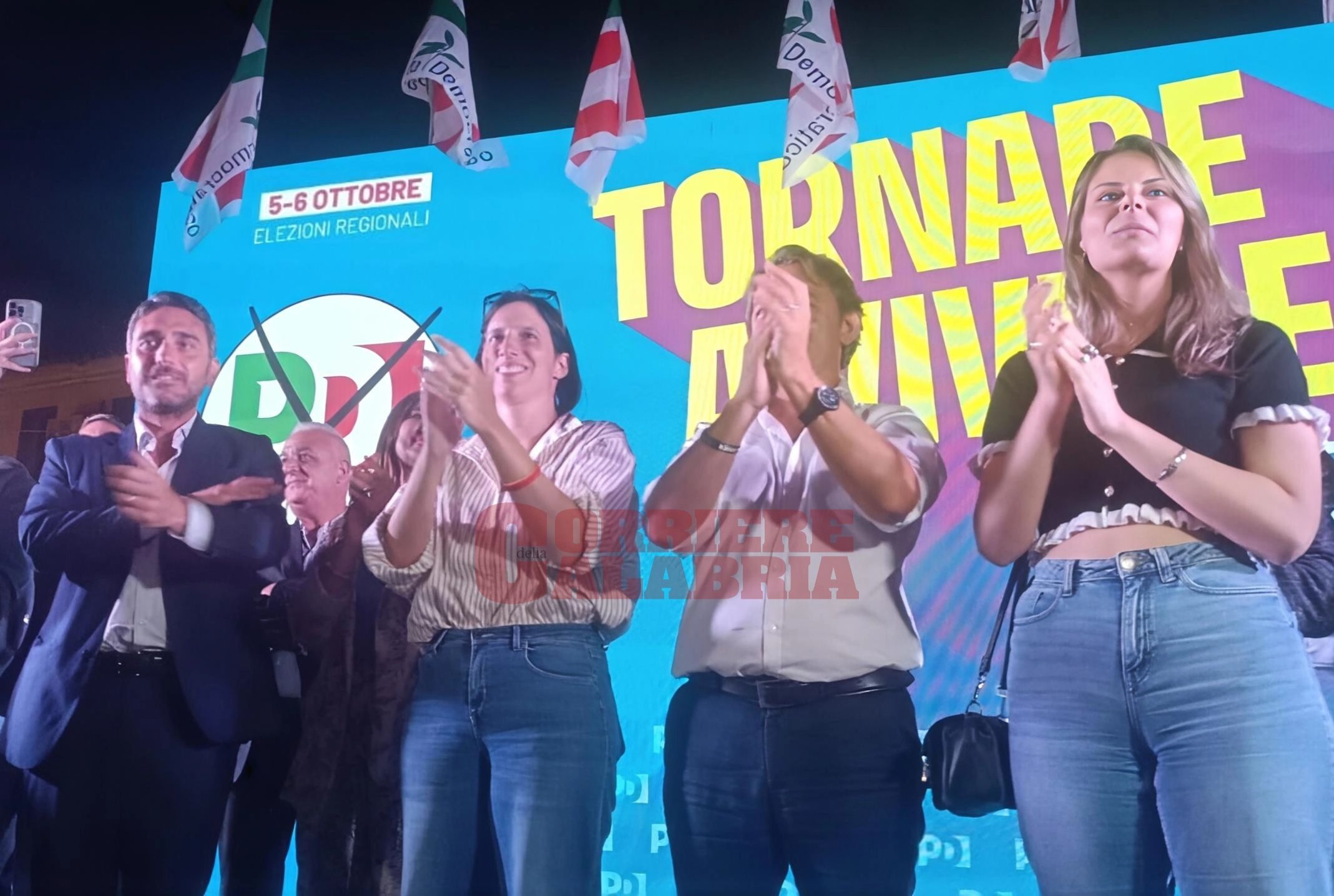 Schlein: «Crediamo moltissimo nella rimonta. Uniti vinceremo, uniti governeremo»