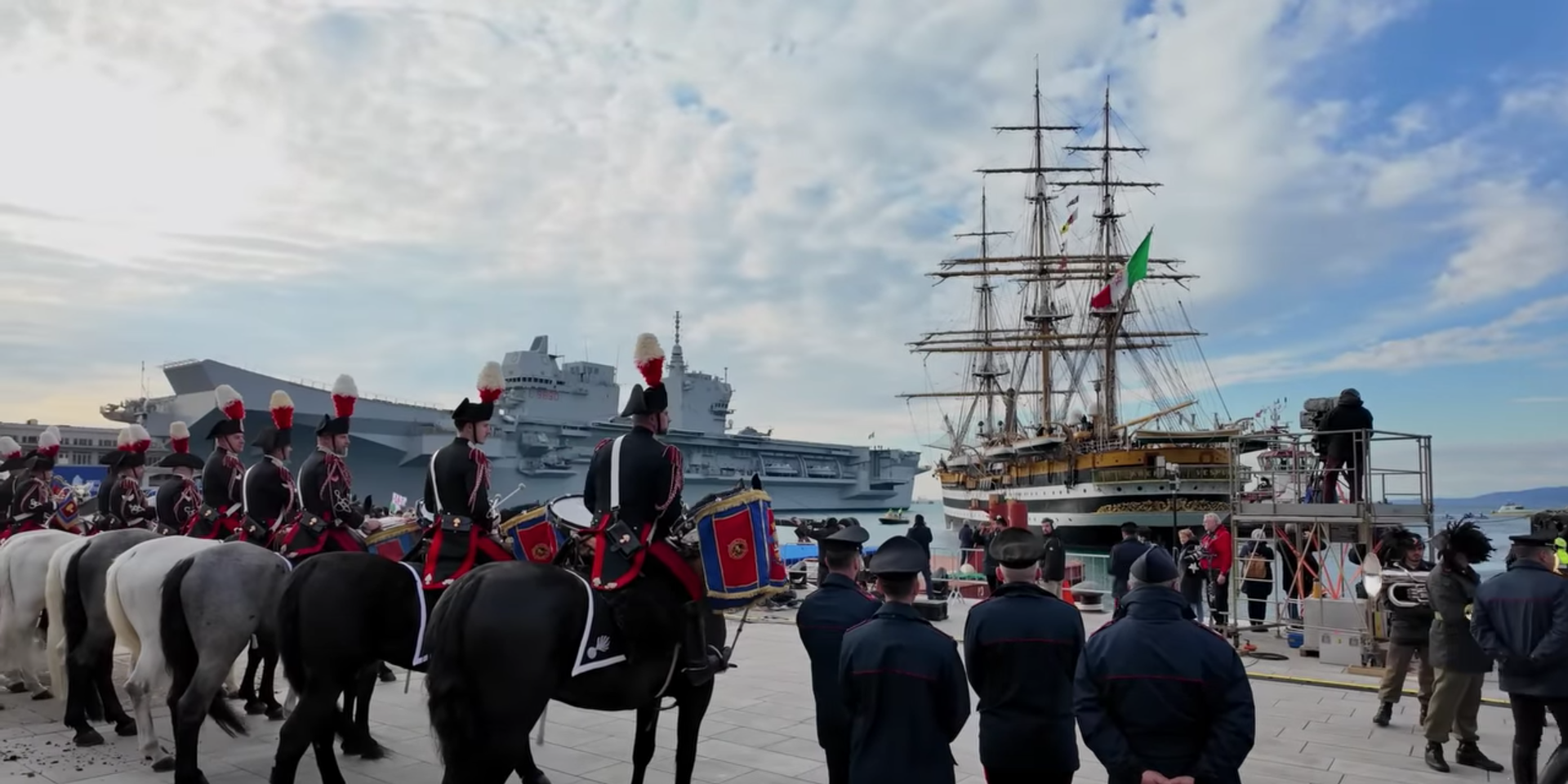 Nave Amerigo Vespucci in Calabria, Occhiuto: «Simbolo dell’Italia nel mondo»