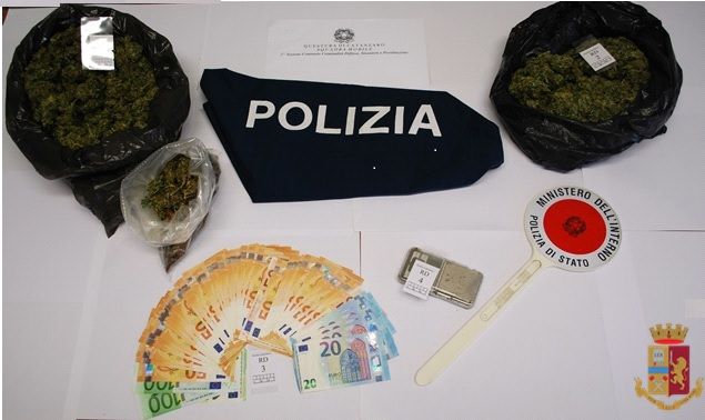 Casa trasformata in “market della droga”, un arresto a Catanzaro