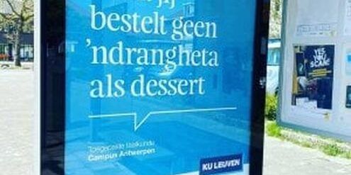 «Così non ordinerai una ‘ndrangheta come dolce». Indignazione per l’“ironia” dell’Università belga