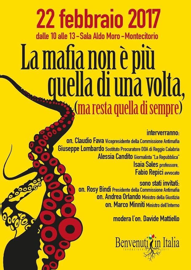 La mutazione genetica della mafia in un convegno