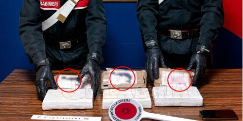 ARRESTO COCAINA BIMBO IN AUTO NDRANGHETA