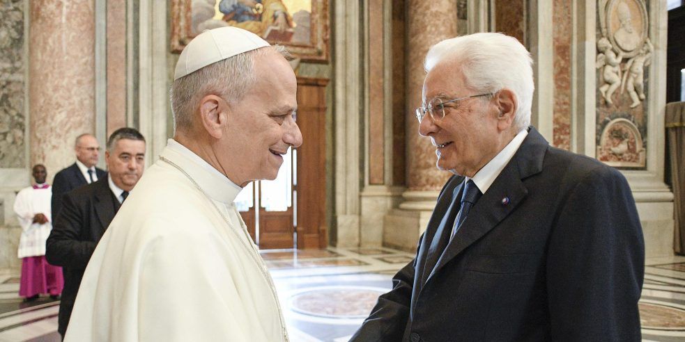 «Tutto il popolo italiano è vicino a Papa Leone»