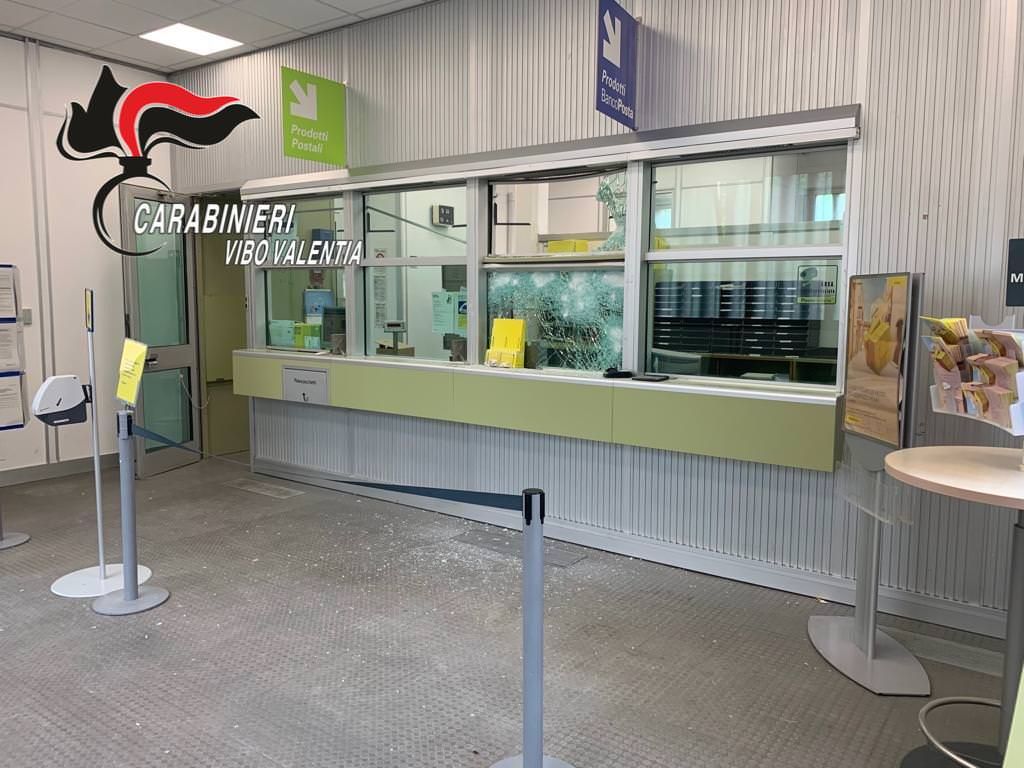 Tentata rapina all'ufficio postale di Gerocarne, tre arresti – VIDEO