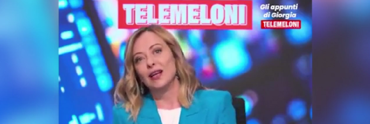 La premier lancia “TeleMeloni”: «Libertà limitata solo da sinistra»