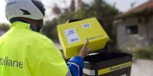 postino portalettere poste italiane