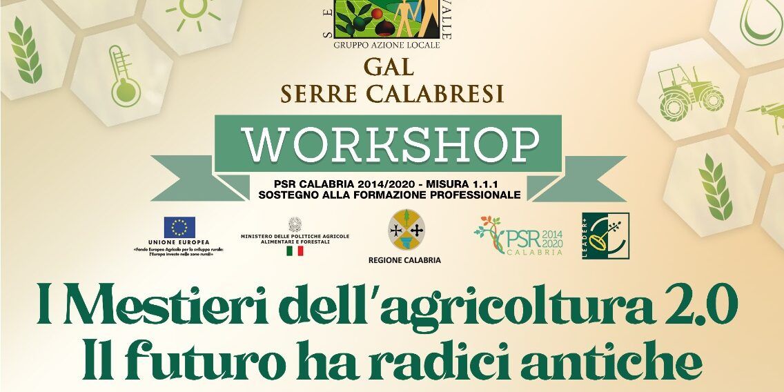 Gal Serre Calabresi, a Borgia un workshop sui mestieri dell’agricoltura dell’era 2.0