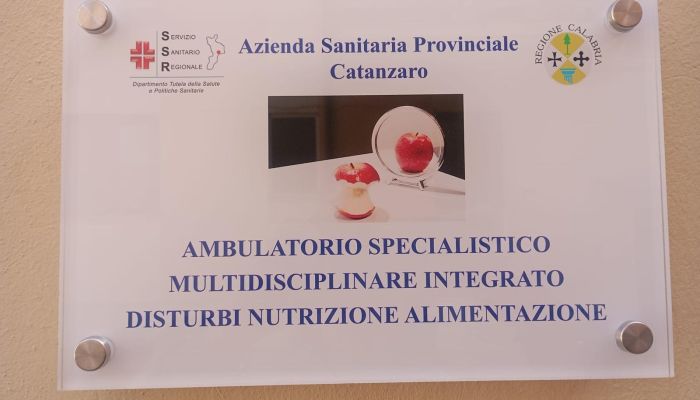 Sanità a Catanzaro, riprende l’attività a pieno regime dell’ambulatorio per i Disturbi della Nutrizione e dell’Alimentazione
