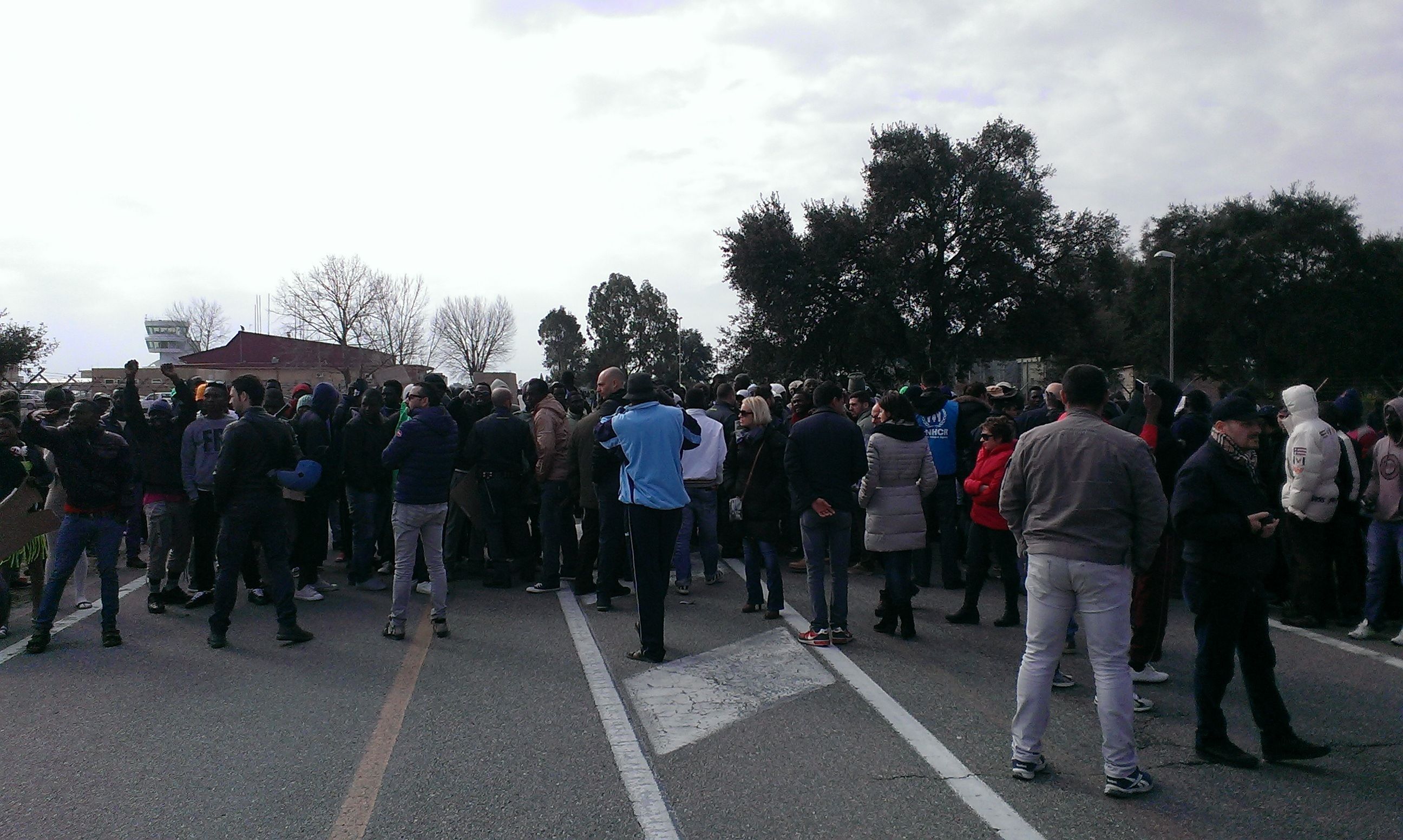 Conclusa la protesta degli immigrati al Sant'Anna
