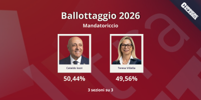 Mandatoriccio sceglie il sindaco dopo il pareggio del primo turno: vince Iozzi per una manciata di voti