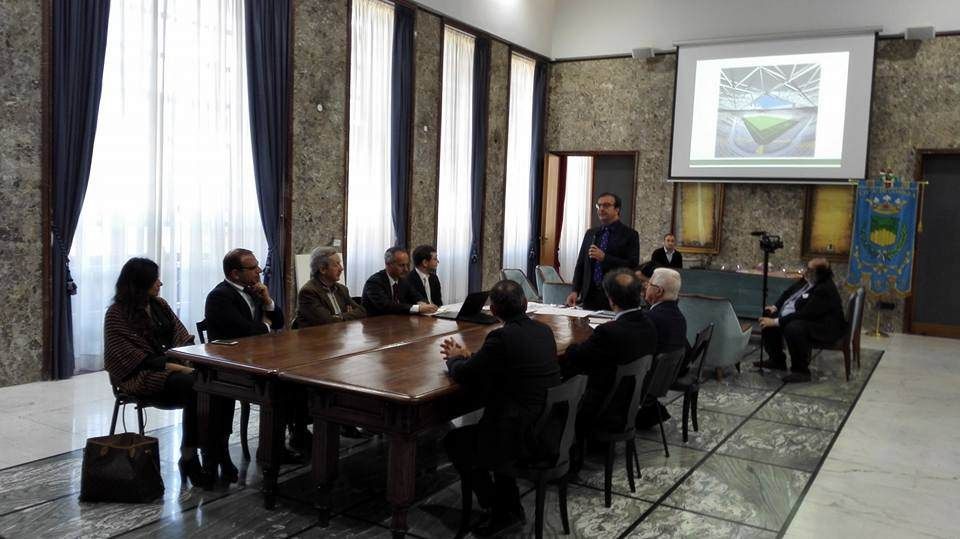 Occhiuto: «Il nuovo stadio entro tre anni»