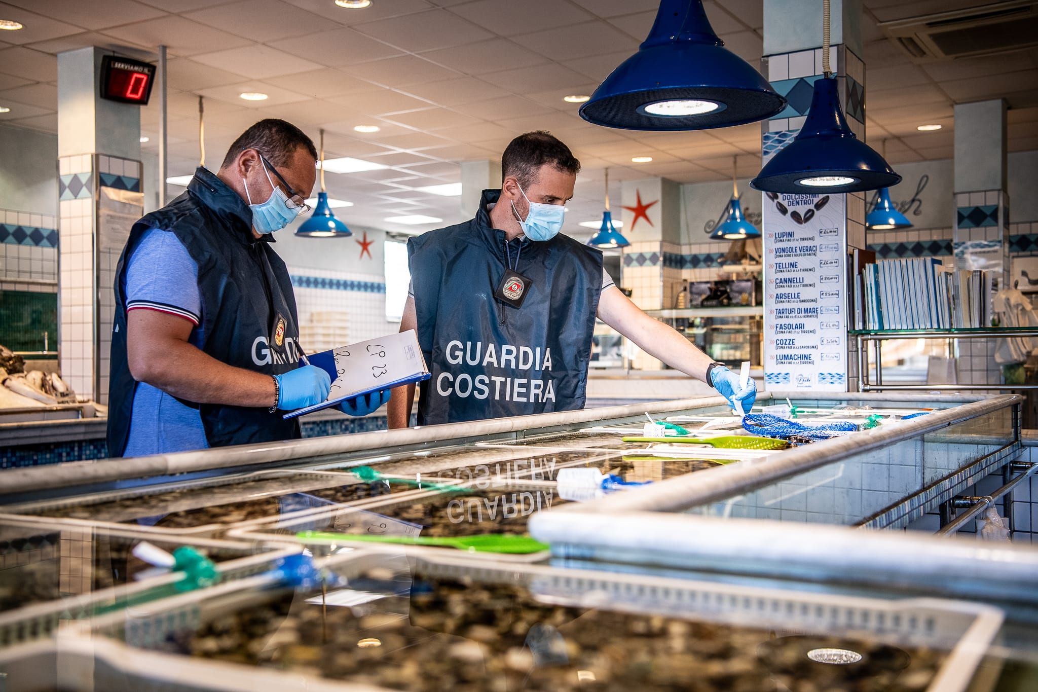 “Atlantide”, sequestrati in Calabria 4300 kg di prodotti ittici illegali