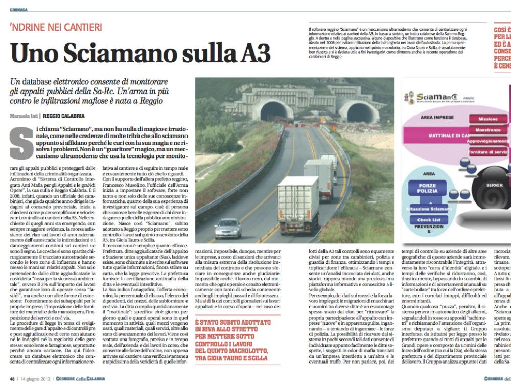 Ai milanesi non piace Sciamano