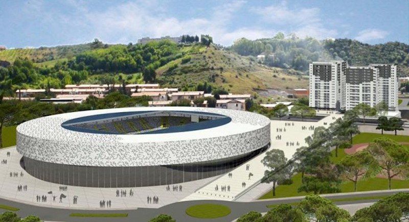 Il nuovo stadio del Cosenza esempio per l'Anci