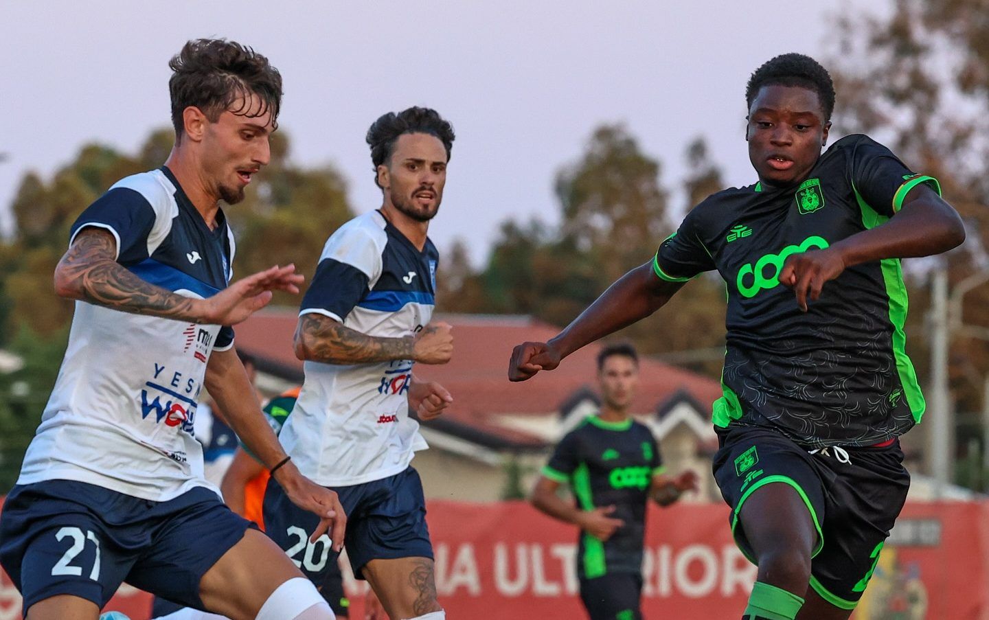 Catanzaro, oggi allenamento congiunto con il Fasano. Le Aquile vincono 1-0