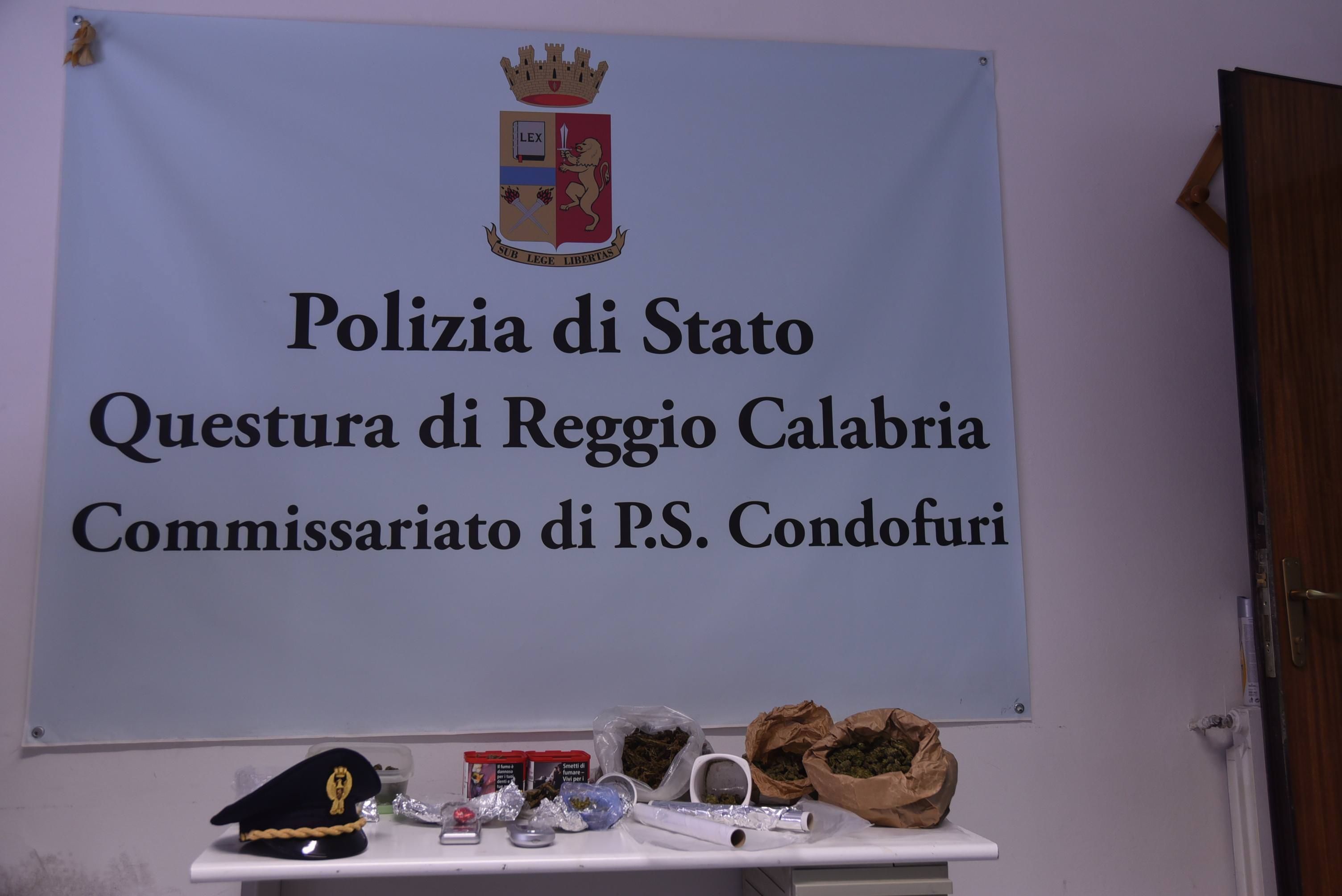 Spaccio di droga nel Reggino, arrestato 40enne