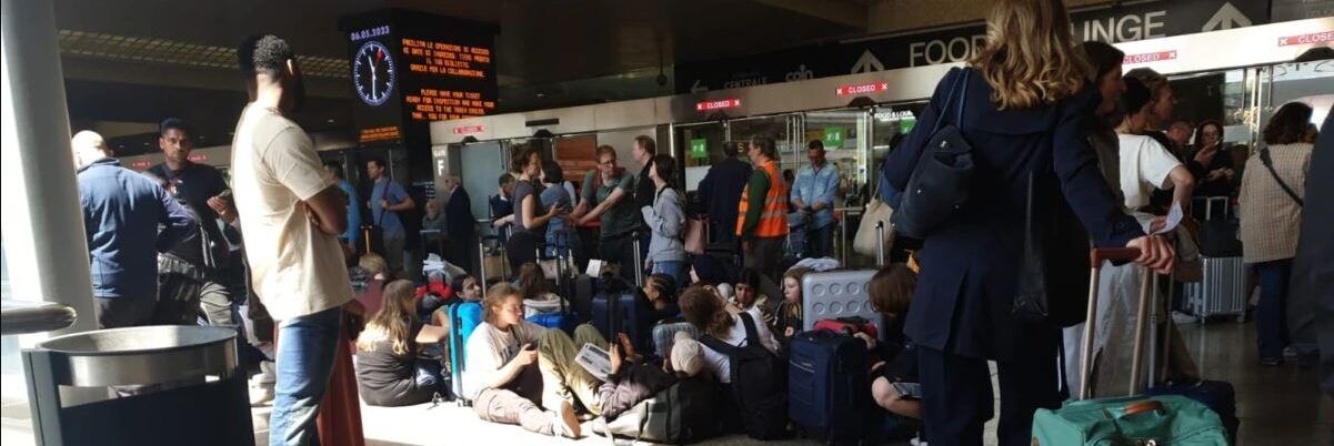 Guasto sulla linea Roma-Firenze. Rete ferroviaria nel caos