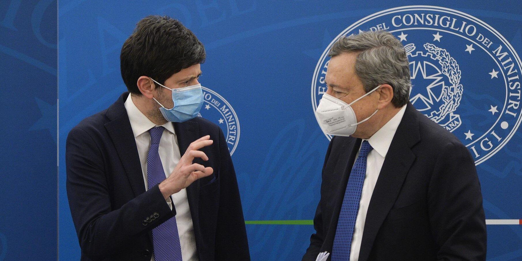 Ritorno a scuola, Draghi incontra Bianchi e Speranza