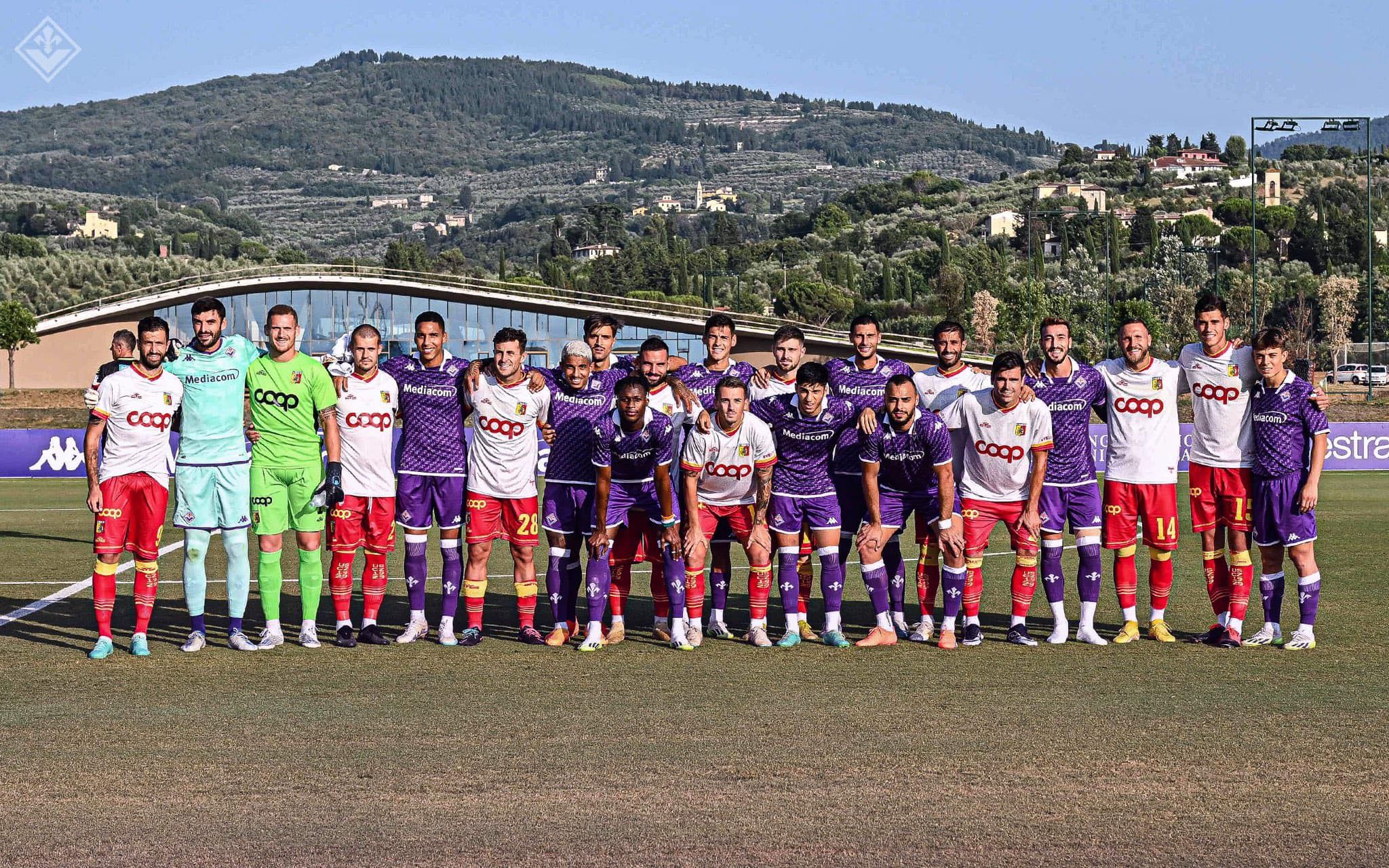 La Fiorentina vince 3-0 l’amichevole con il Catanzaro