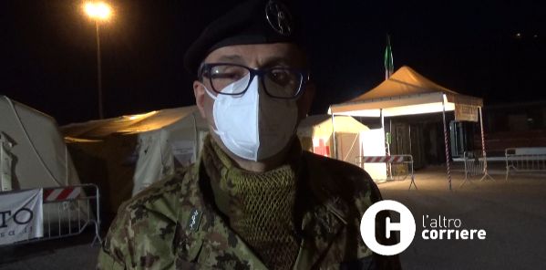 Cosenza, l’impegno dell’esercito nella lotta al Covid – VIDEO