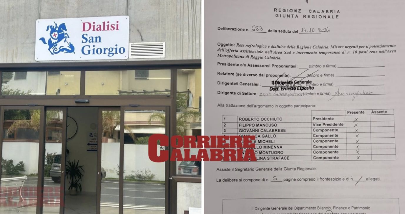 Dialisi, Reggio volta pagina: la Regione dà il via libera a 10 posti rene e riapre la strada al San Giorgio