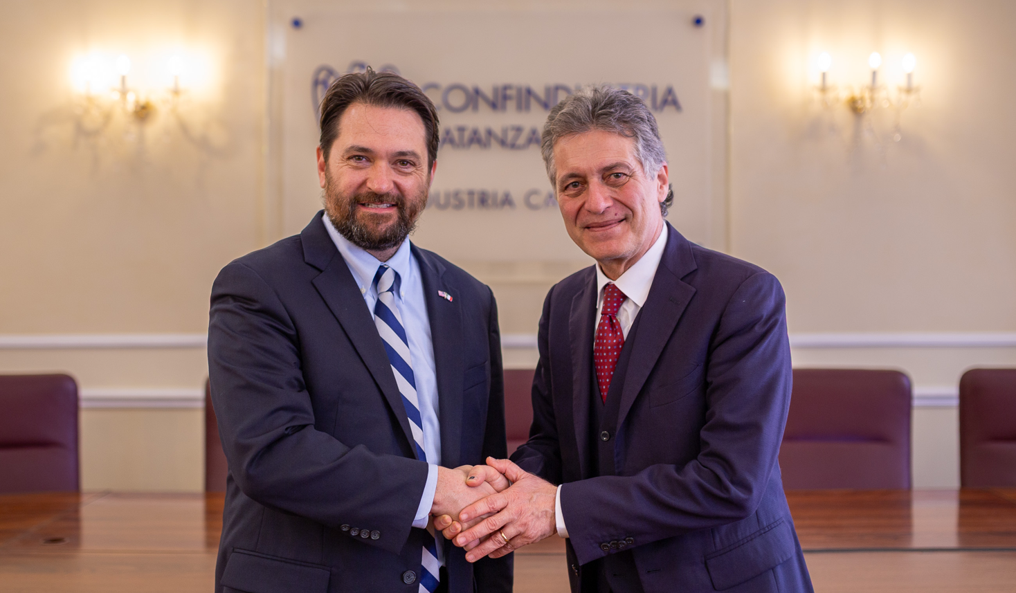 Il Console USA Flynn in visita a Unindustria Calabria