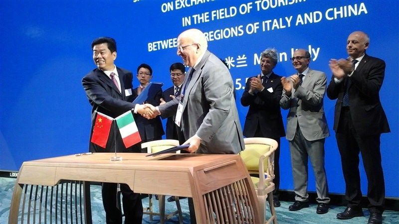 Expo, accordo tra la Calabria e la Cina