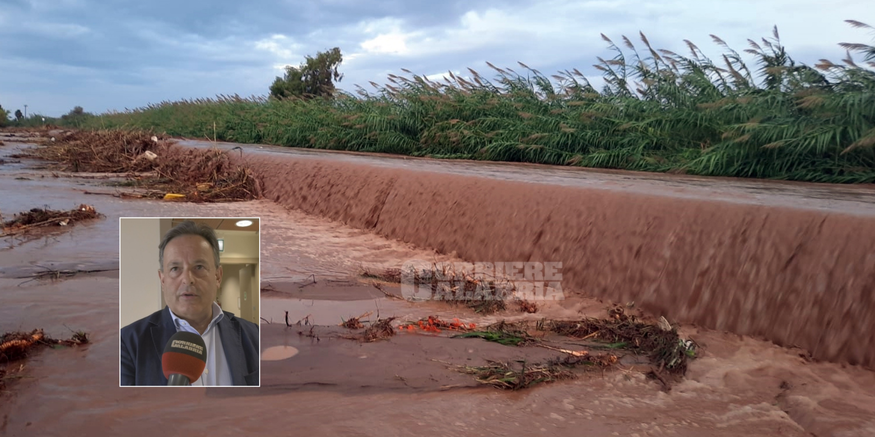 Maltempo nel Lametino, Oliva (Calabria Verde): «Stiamo assicurando tutto il nostro supporto» – FOTO