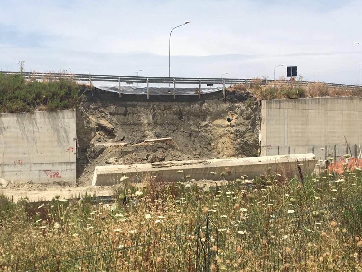 Crollo sulla 106 a Germaneto, chiesto il processo per tre tecnici