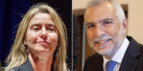 Federica Mogherini, Stefano Sannino