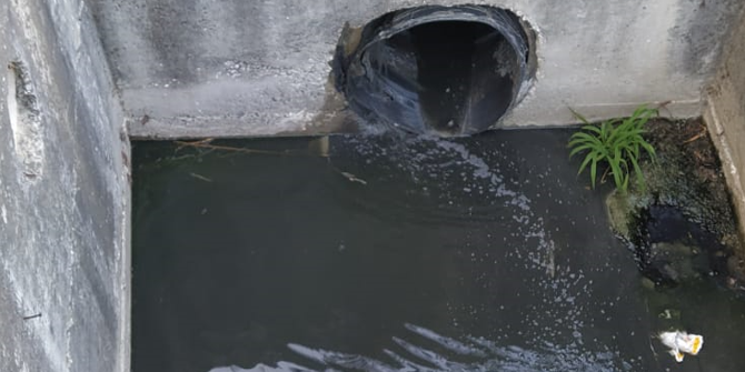 Catanzaro, presunto scarico abusivo in un canalone, la denuncia di Costa e Levato