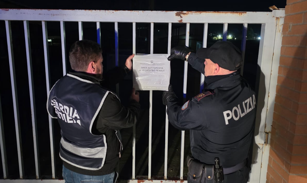 Crotone, sequestrato un marmificio per gestione illecita di rifiuti