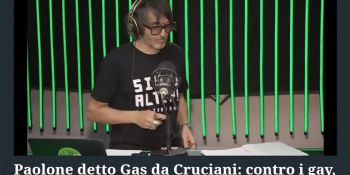 Il candidato che nessuno si aspettava: Paolone detto Gas da Reggio Calabria a La Zanzara di Cruciani