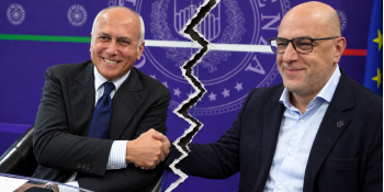 Dopo lo strappo, Caruso: «Non c’è spazio per le ambizioni personali» e Mancini attacca entrambi