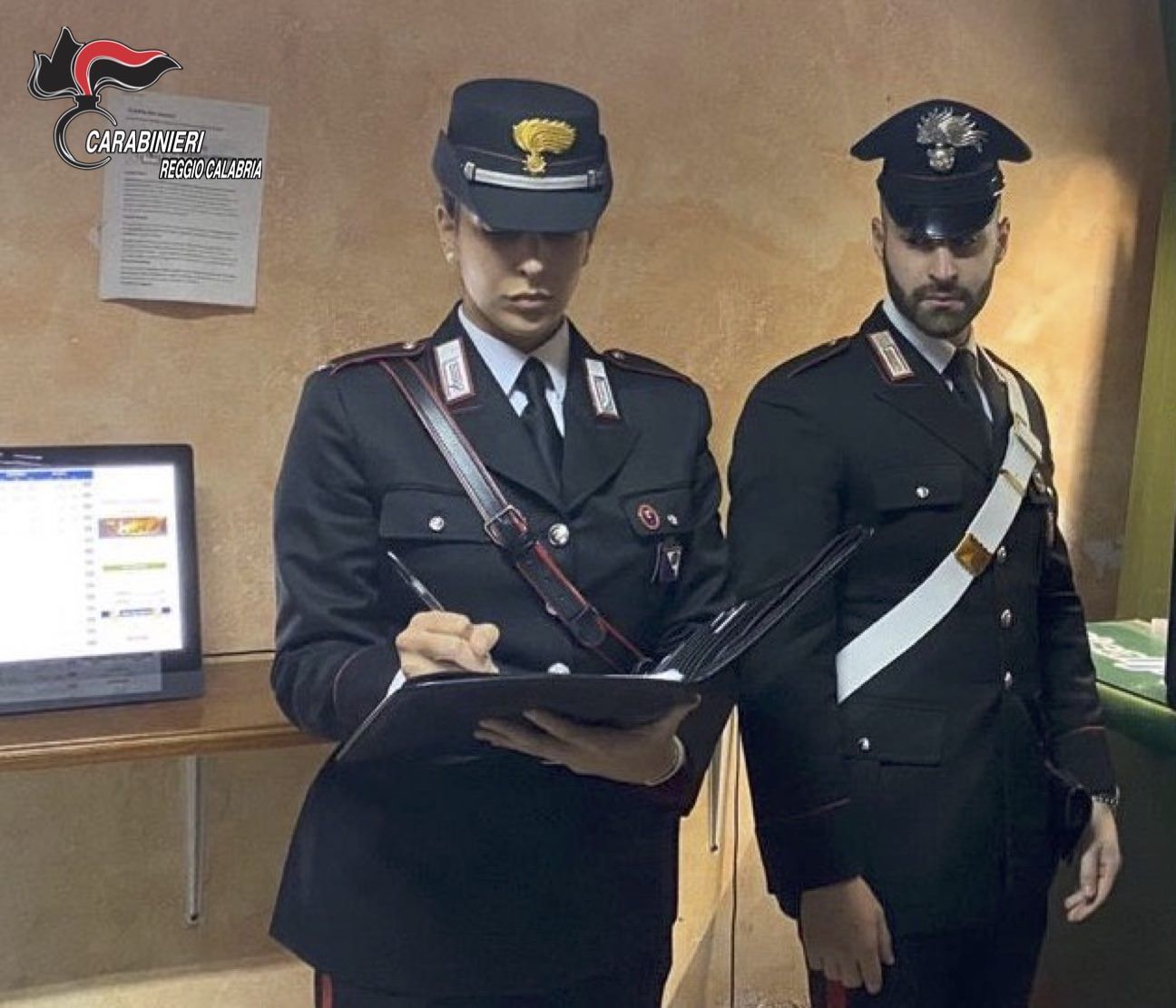 Africo, scommesse online senza autorizzazione in una cartoleria