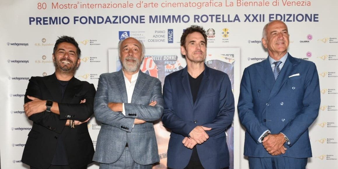 Venezia, il premio Fondazione Rotella consegnato a Matt Dillon e Giorgio Diritti