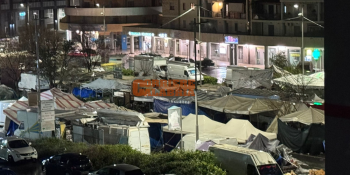 Cosenza, Fiera di San Giuseppe sotto pioggia e vento: disagi e danni agli stand – FOTO