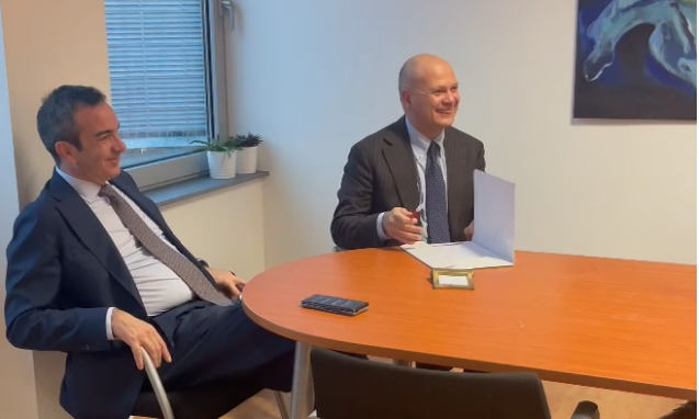 Occhiuto a Bruxelles: «Cambieremo la reputazione della Calabria»