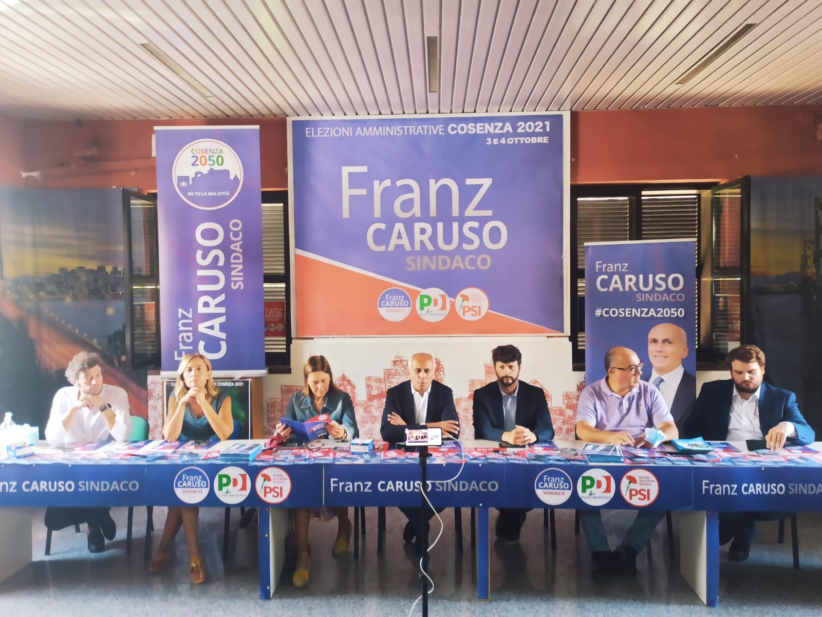 Brando Benifei a sostegno di Franz Caruso: «Fare di Cosenza una città più inclusiva»
