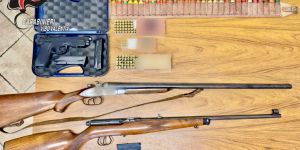 Controlli a tappeto nel Vibonese, scoperte munizioni da guerra e cartucce: 4 denunce