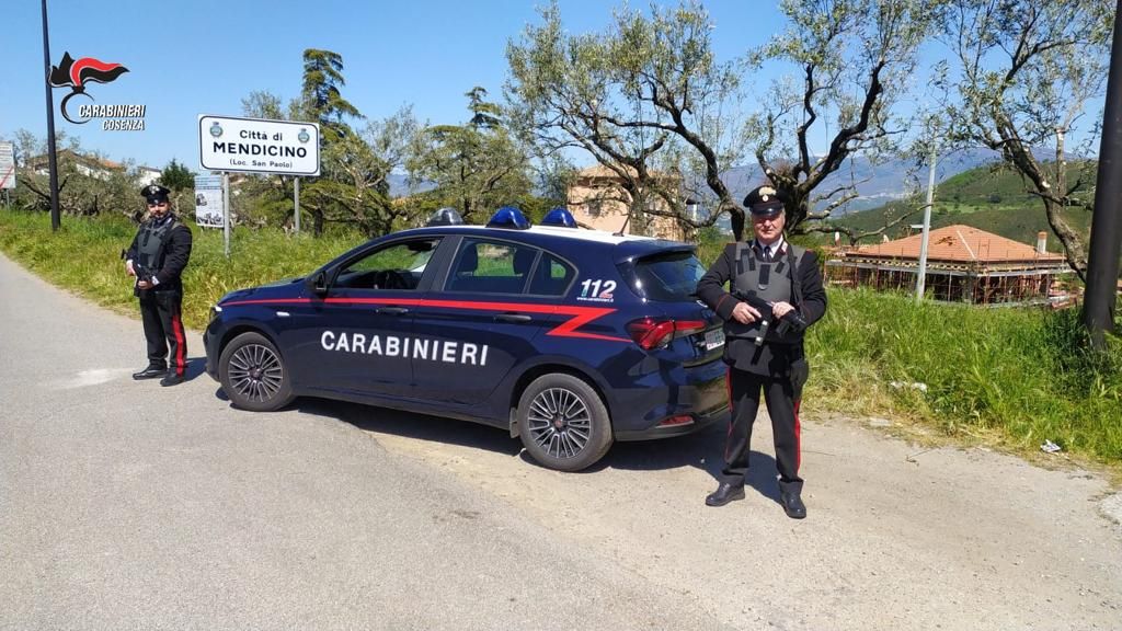 Mendicino, 32enne ai domiciliari per molestie e minacce