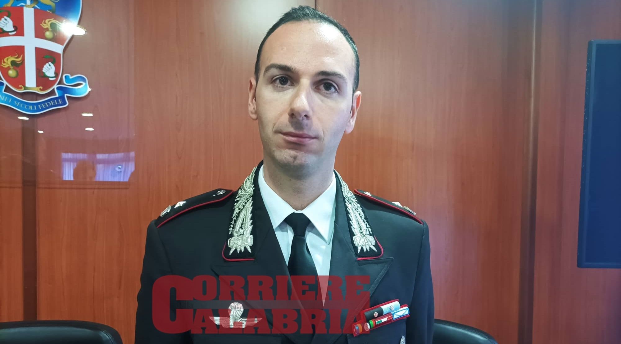 Carabinieri di Cosenza, il maggiore Giovanni Piscopo a capo del Nucleo investigativo