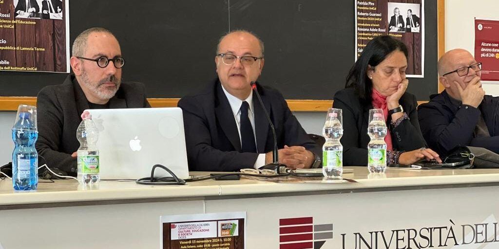 Curcio all’Unical: «Per battere la ‘ndrangheta serve una rivolta culturale e delle coscienze»