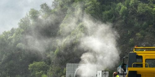 camion fiamme rogliano