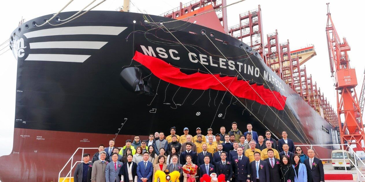 A Gioia il battesimo della “Celestino Maresca”: la nave dei record